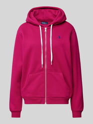 Sweatjacke mit Logo-Stitching von Polo Ralph Lauren Pink - 6