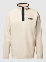 Sweatshirt mit Stehkragen von Columbia Beige - 12