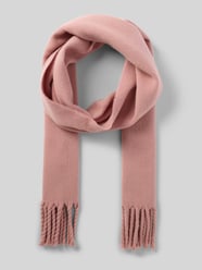 Sjaal van zuivere scheerwol van Marc O'Polo Denim Fuchsia - 23