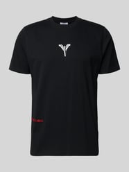 T-shirt met labelprint van CARLO COLUCCI - 46