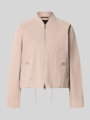 Regular Fit Jacke aus Baumwoll-Mix mit Stehkragen von windsor. Beige - 5