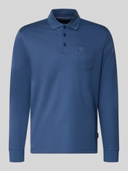 koszulka polo o kroju regular fit z mieszanka bawełny z brustasza od bugatti - 11