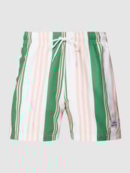 Badehose mit Allover-Print Modell 'DRAWSTRING' von Tommy Jeans Rosa - 29