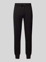 Sweatpants met elastische band, model ‘PANTALONI’ van ARMANI EXCHANGE - 11