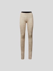 Leggings mit Animal-Print von Forte Forte Beige - 25