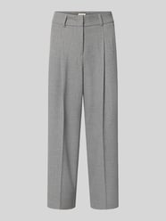 Regular Fit Bundfaltenhose mit Viskose-Woll-Anteil Modell 'SLOANNE' von SEDUCTIVE - 32