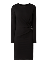 Kleid mit Drapierung von Love Moschino Schwarz - 14