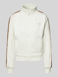 Bluza rozpinana z nadrukiem z logo model ‘YARROW’ od Guess Activewear - 5