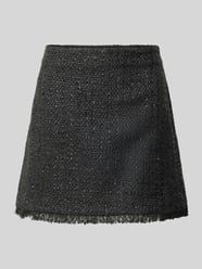 Eng anliegender Mini-Rock mit unvernähtem Saum von Vero Moda - 1