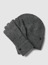 Handschuhe und Mütze im Set von Lauren Ralph Lauren Schwarz - 45