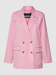 Blazer mit Reverskragen von Pieces Rosa - 30