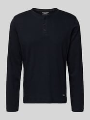 Shirt met lange mouwen en korte knoopsluiting, model 'BRAT' van Blend - 22