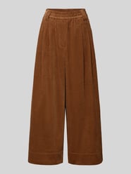 Culotte met bandplooien corduroy van Essentiel Antwerp - 11