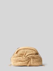 Handbag in Flecht-Optik Modell 'Sita' von MANGO Beige - 18