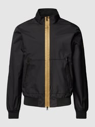 Jacke mit Label-Details von EA7 Emporio Armani Schwarz - 40