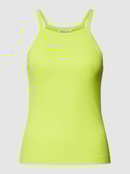 Tanktop mit U-Ausschnitt von Tom Tailor Denim Gelb - 11