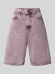 Straight Fit Jeansshorts im 5-Pocket-Design von Carhartt Work In Progress Pink - 21