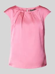 Blusenshirt mit Rundhalsausschnitt von Christian Berg Woman Selection Pink - 29