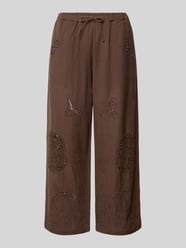 Culotte mit Lochstickerei und Eingrifftaschen von Jake*s Casual - 8