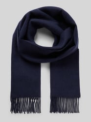 Wollen sjaal met franjes van bugatti - 22