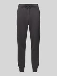 Tapered Fit Sweatpants mit Label-Print von PUMA PERFORMANCE Schwarz - 37