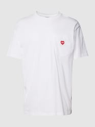 T-Shirt aus Baumwolle mit Label-Detail von Carhartt Work In Progress Weiß - 29