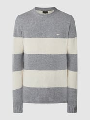 Pullover aus Woll-Kaschmir-Mix  von Fynch-Hatton Silber - 18