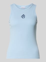 Top o kroju slim fit z mieszanka bawełny model 'MAY' od PIECES - 31