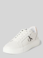 Sneaker aus Leder mit Label-Detail Modell 'CHUNKY' von Calvin Klein Jeans Weiß - 17