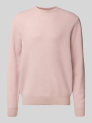 Pullover aus Merinowolle Modell 'RAGI' von ANNARR Pink - 12
