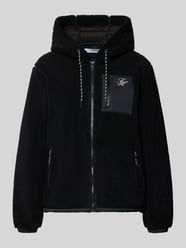kurtka w stylu puffer z motywem misia / sztucznego futra z wyhaftowanym logo o kroju regular fit od Tommy Hilfiger - 9