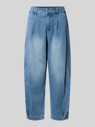 Barrel Fit Jeans mit Eingrifftaschen Modell 'Alba Cozy' von Buena Vista - 33