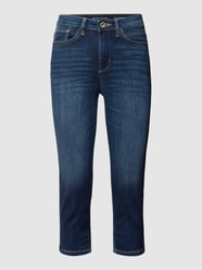 Caprijeans mit Stretch-Anteil von Tom Tailor Blau - 20