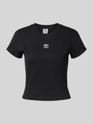 T-shirt z wyhaftowanym logo od adidas Originals - 12