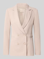 Blazer met dubbele knoopsluiting van Rinascimento Beige - 4