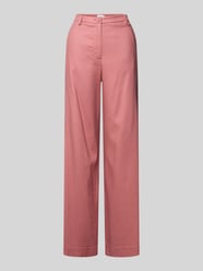 Stoffhose mit französischen Eingrifftaschen von Jake*s Collection Pink - 3