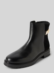 Lederboots mit Label-Applikation von Tommy Hilfiger - 43