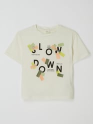T-Shirt mit Print von s.Oliver RED LABEL Weiß - 48
