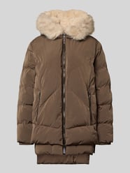 Steppjacke mit Kunstfellbesatz Modell 'SNOW' von Blonde No. 8 Beige - 3