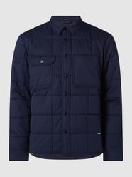 Regular Fit Steppjacke aus Baumwolle  von Denham Blau / Türkis - 39