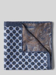 Pochet van zijde met omzoomde boorden van Verugia - 28