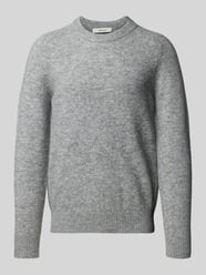 Regular fit gebreide pullover met mix van alpaca en wol, model 'RAI' van SELECTED HOMME - 41
