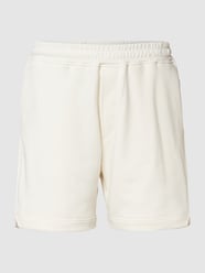 Sweatshorts mit Leistentaschen von Stylebop Beige - 5