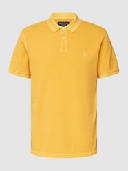Poloshirt mit Label-Stitching von Marc O'Polo Gelb - 34