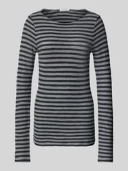 Slim Fit Langarmshirt aus reiner Baumwolle von Marc O'Polo - 11