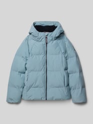 Regular Fit Steppjacke in Daunen-Optik mit Logo-Patch von Killtec - 36