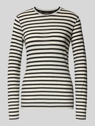 Bluzka z długim rękawem i prążkowanym, okrągłym dekoltem od Windsor - 27