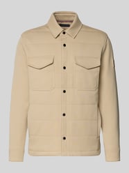 Regular Fit Sweatjacke aus Baumwoll-Mix von Tommy Hilfiger Beige - 42