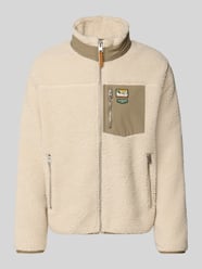 Fleecejacke mit Label-Details Modell 'MOUNTAIN' von Superdry Beige - 48