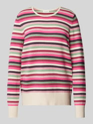 Gebreide pullover met ronde hals van Christian Berg Woman Roze - 23